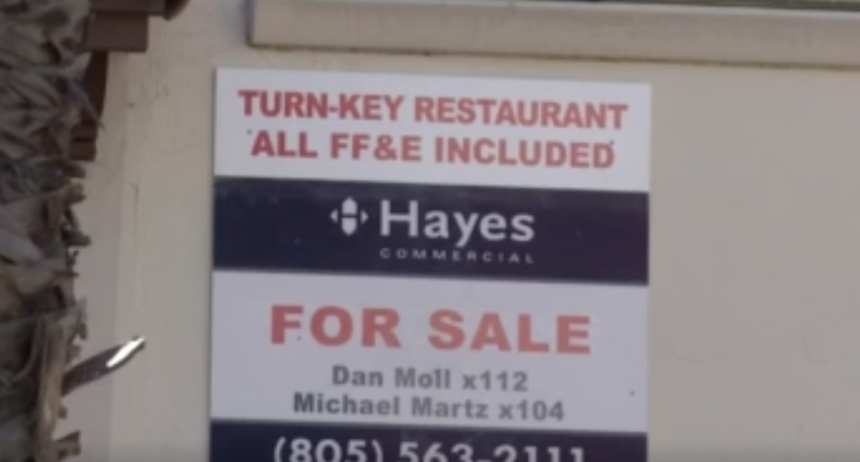 Lease sign