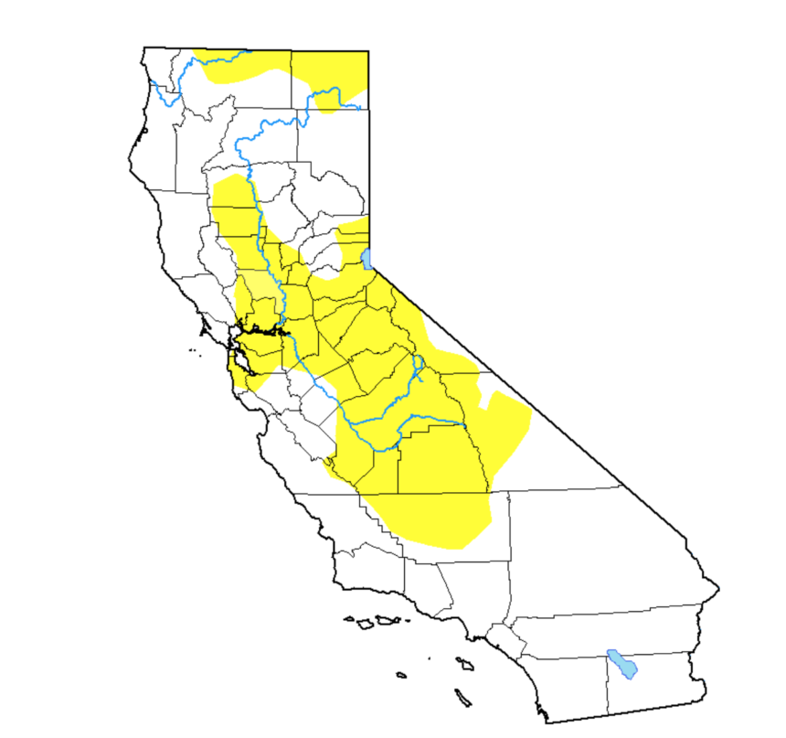 U.S. Drought map February 6
