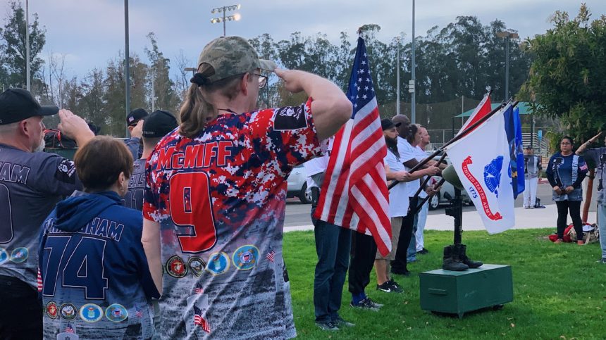 Band of Brothers softball game