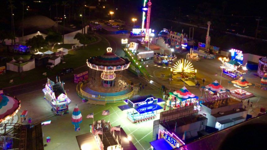 Fair and Expo sky shot 2019