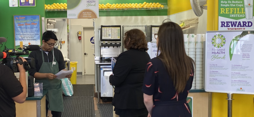 Santa Barbara Leaders visit businesses