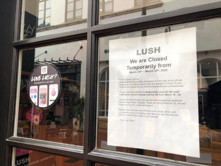 Stores closing doors due to coronavirus concerns KEYT KCOY