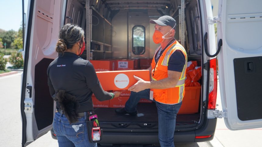 Direct Relief CEO Tighe delivers masks to Santa Barbara businesses