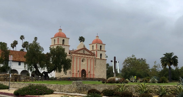 Old Mission Santa Barbara Streams Easter Service While Closed