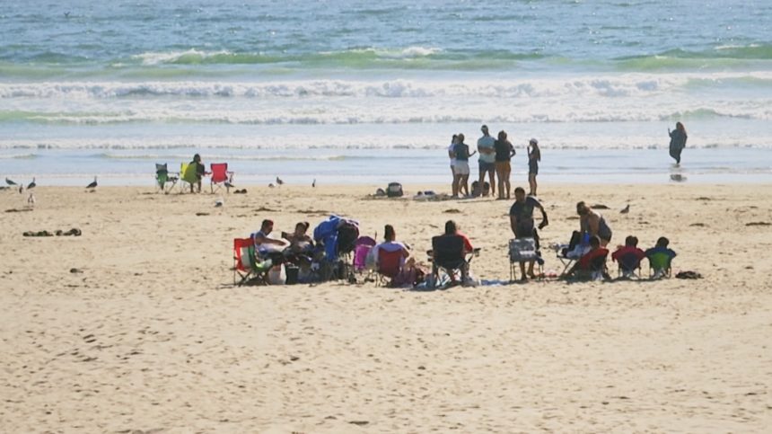 Pismo Beach goers