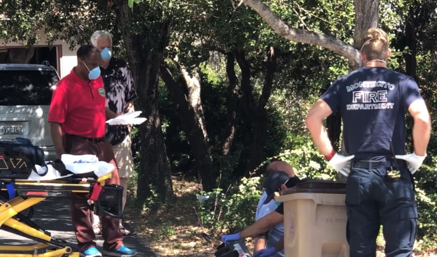 montecito postal worker mailman down