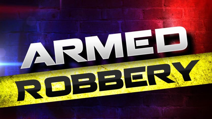 Armed robbery graphic