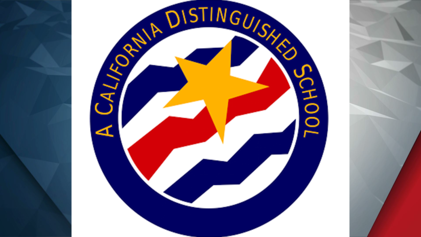 california distinguished school logo