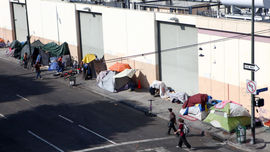 los angeles homeless