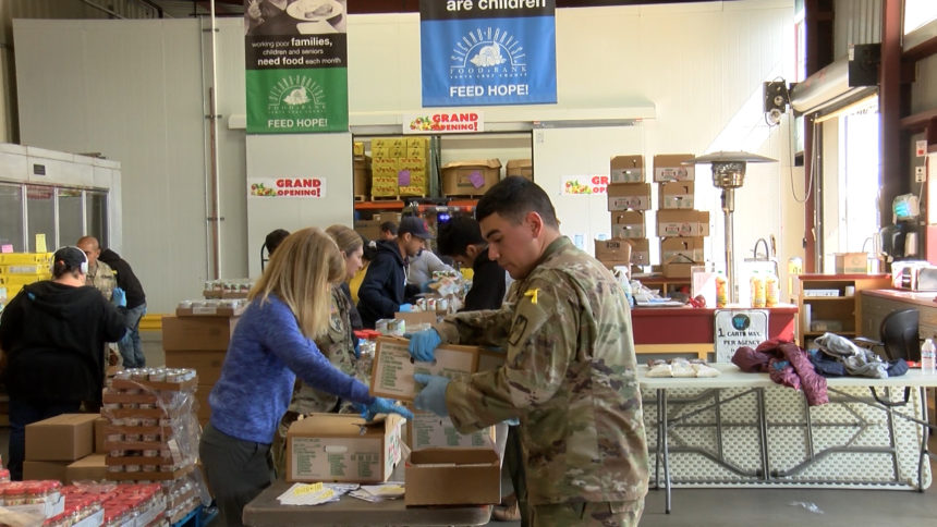 National Guard helps food banks