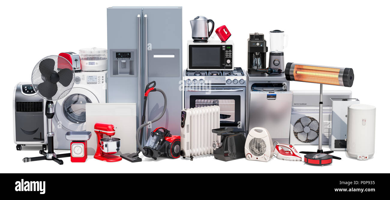 household appliances watts