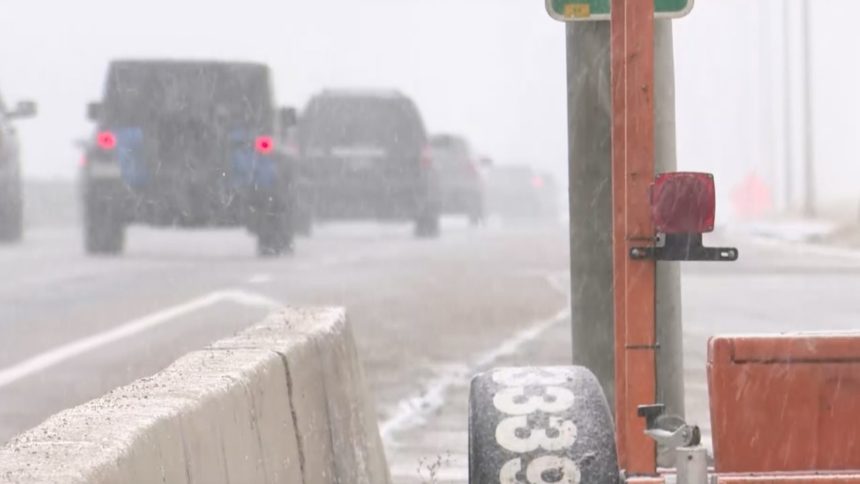 I-25 snow