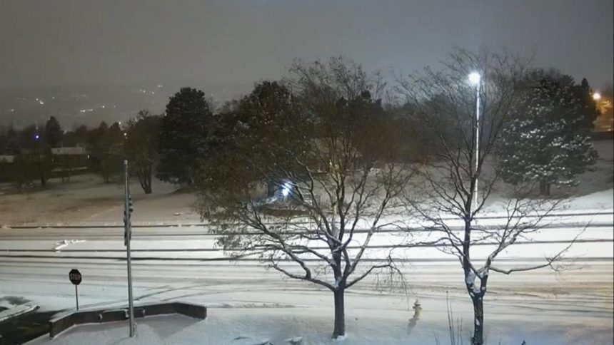 snowy roads