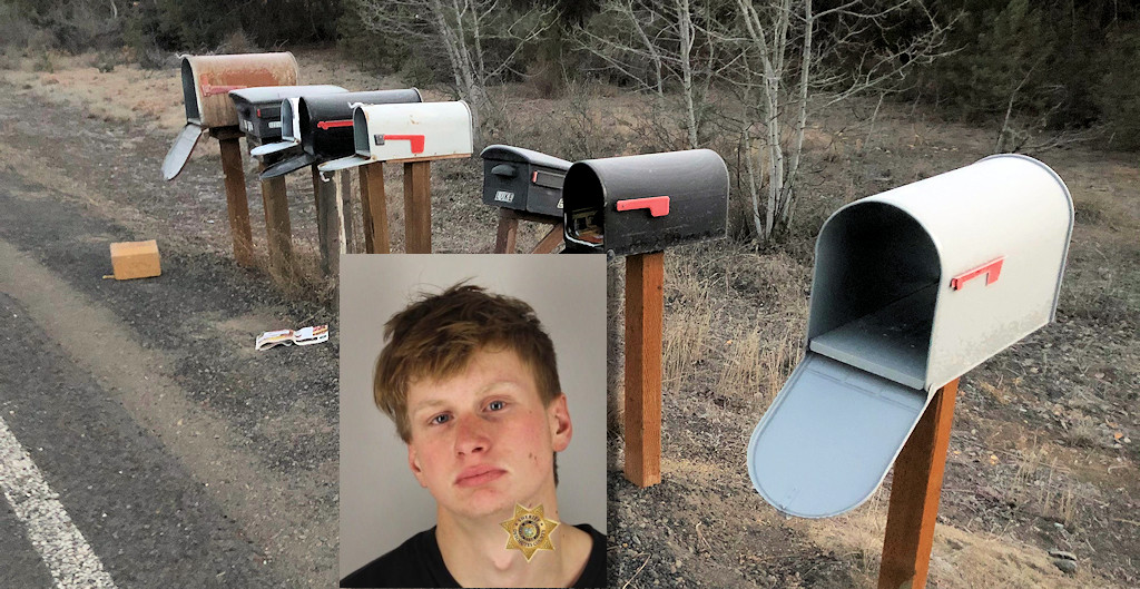 La Pine mailboxes, David Nessly