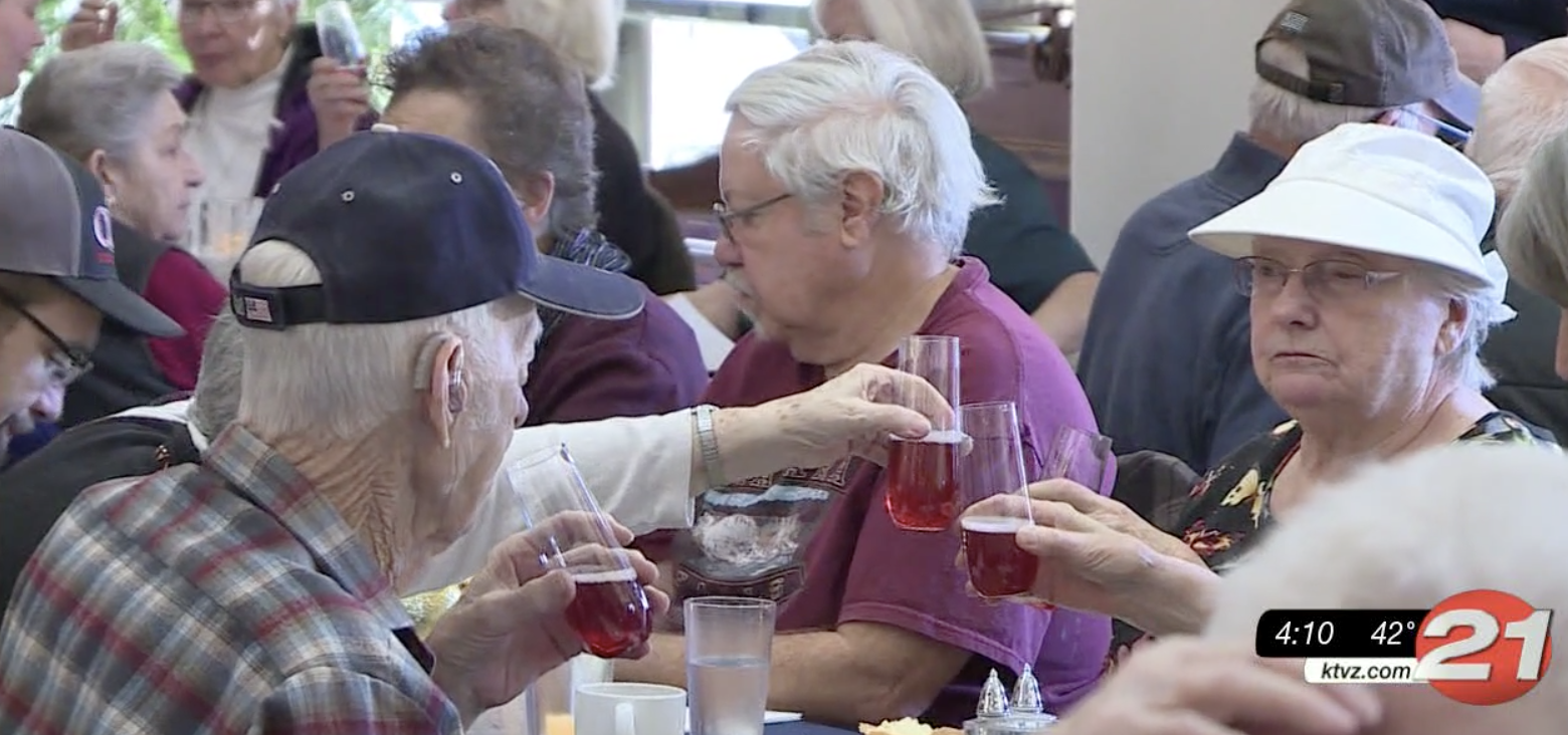 Free holiday meals for seniors
