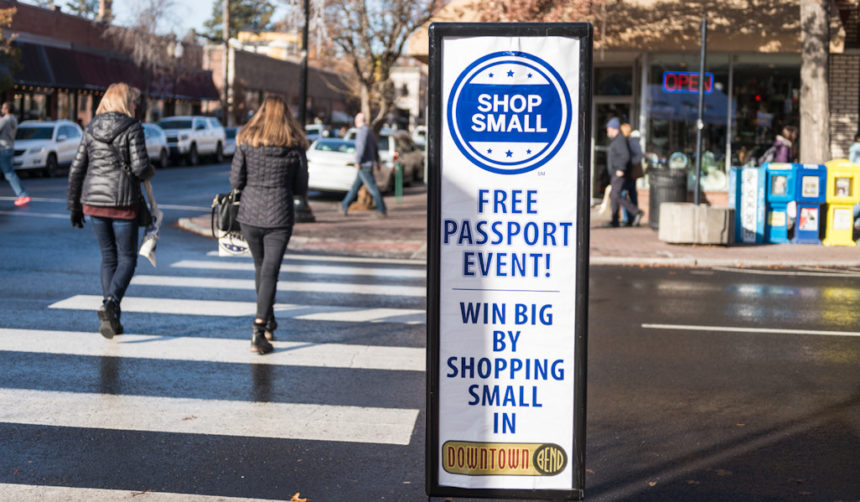 Shop Small Saturday downtown Bend