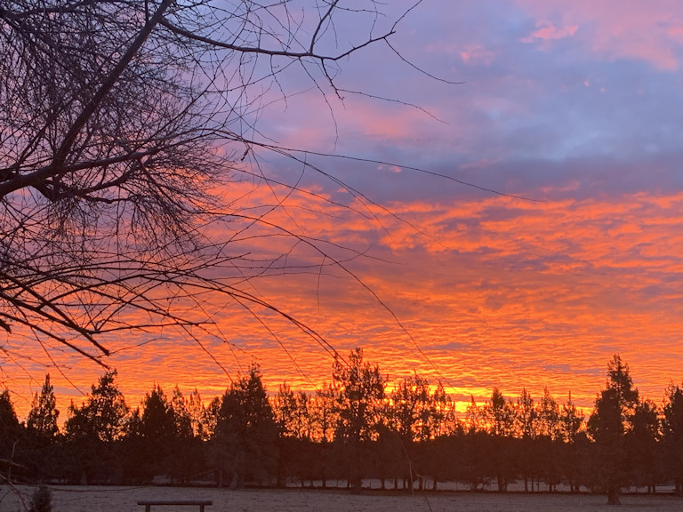 Deschutes Junction sunrise Carol Nelson 1228
