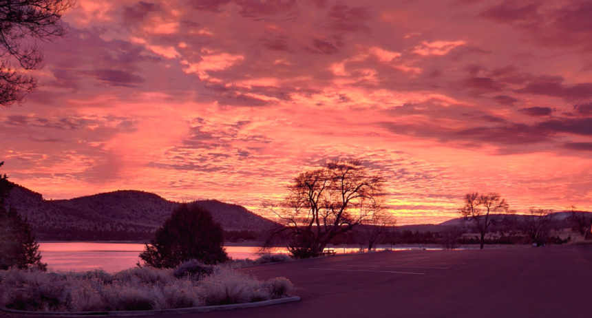 Haystack Reservoir sunrise Robert Doyle 1228