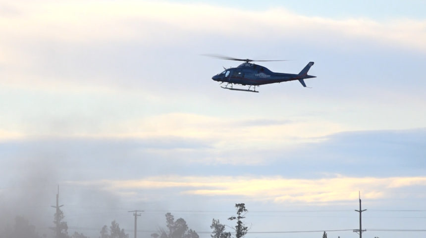 Life Flight helicopter 1218