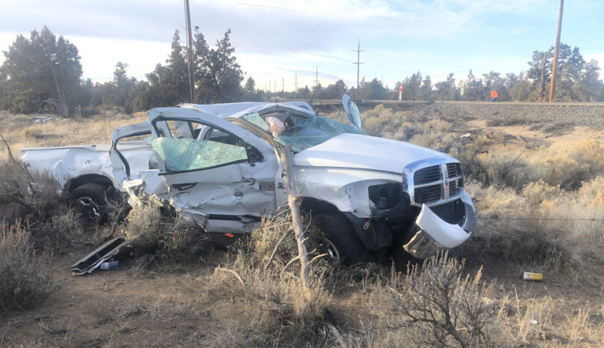 Train-pickup crash DCSO 1218-2