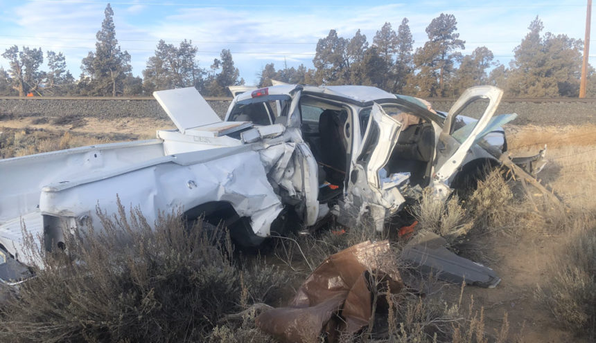 Train-pickup crash DCSO 1218-3