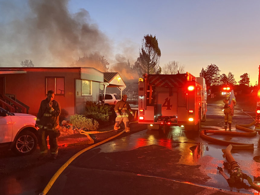 Officials ID woman killed in Redmondarea mobile home fire KTVZ