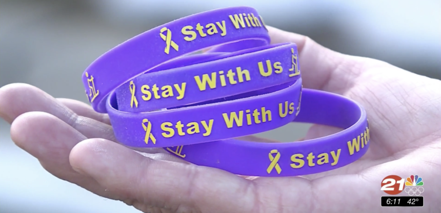 XC Oregon suicide prevention wristbands