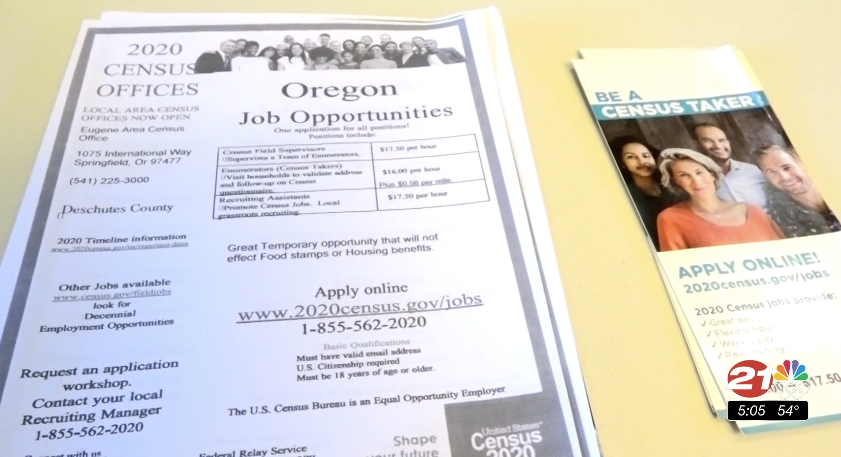 2020 census job recruitment