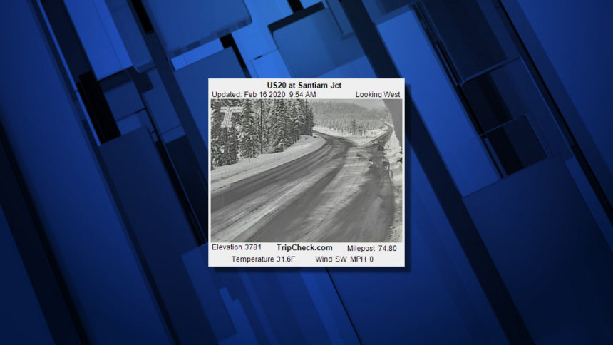 Hwy. 20 Santiam Jct. 2-16-1