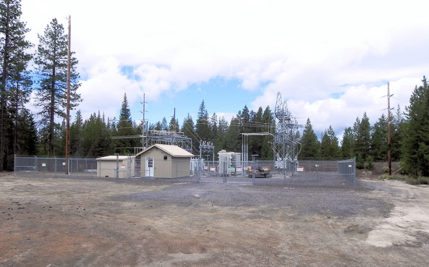 Midstate Electric Mowich substation