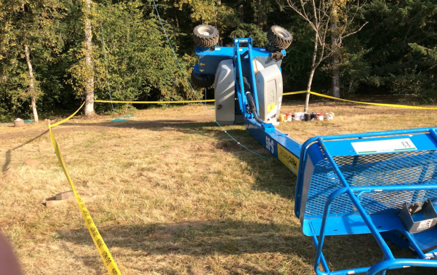 Pickathon Music Festival fatal workplace accident Aug 2019