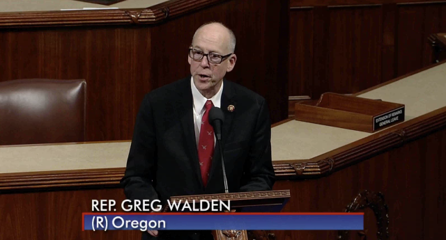 Rep. Greg Walden on House floor 2-13
