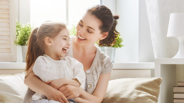 Mother and Daughter for Mother's Day