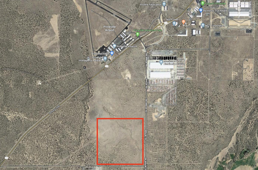 DSL Prineville land sale Birch LLC map 522