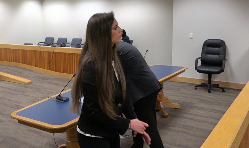 Danielle Bower in court Mike 522