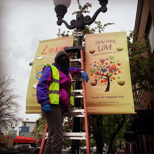 Downtown Bend beautifcation
