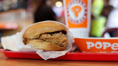 Popeye's chicken sandwich