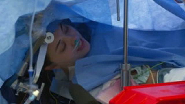 via CNN Brain surgery streamed live