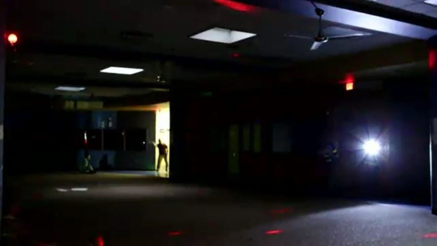 Law enforcement and first responders go through the Active Attack Integrated Response (AAIR) course.