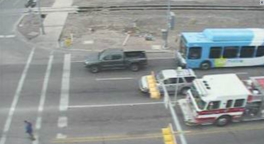 pedestrian struck