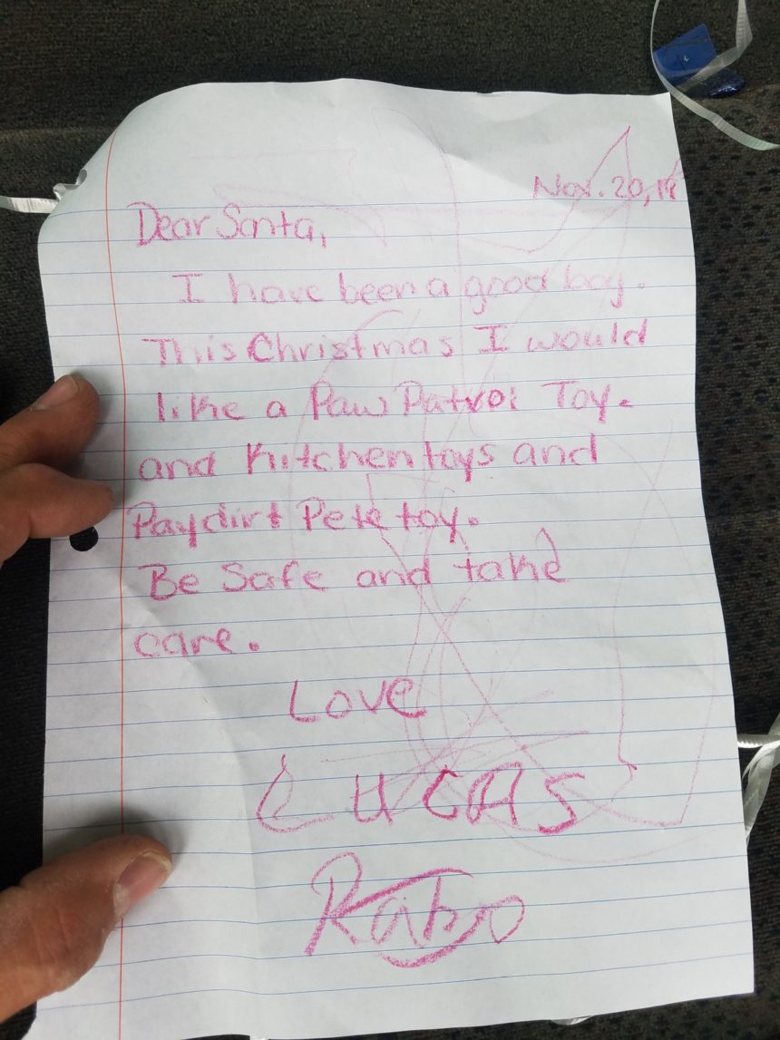 Letter to Santa