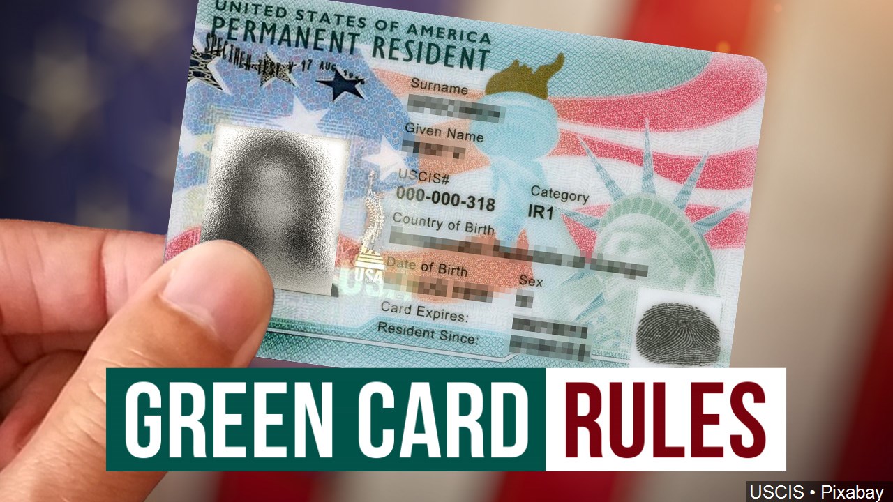 green card rules