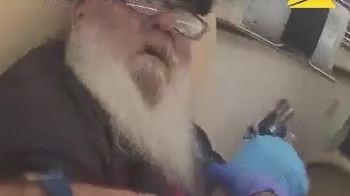 officer disarms man