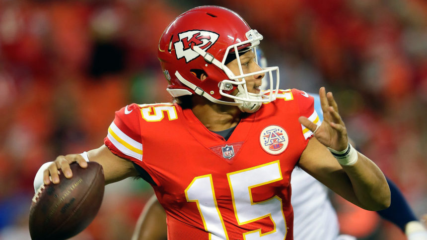 Quarterback Patrick Mahomes