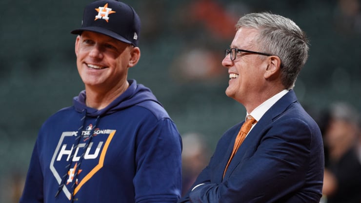 AJ Hinch Jeff Luhnow Astros