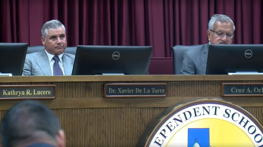YISD superintendent Xavier De La Torre