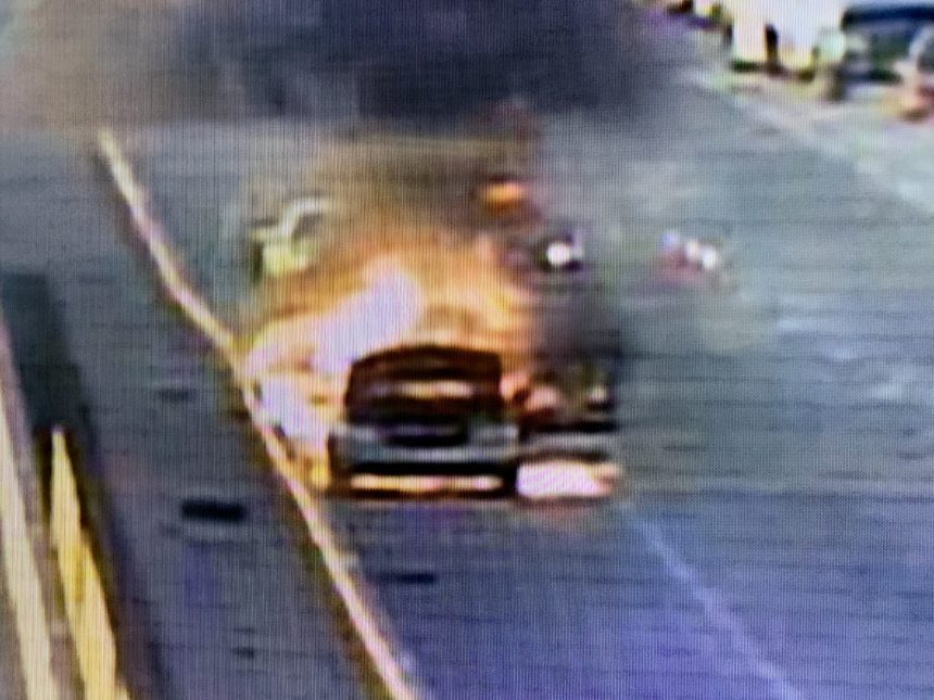 CAR FIRE