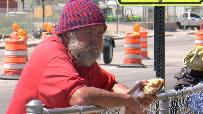 homeless man las cruces