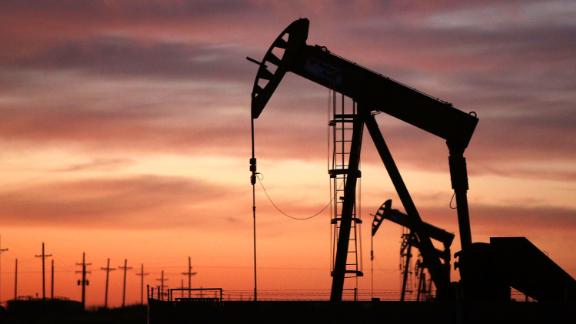 Oil rig pumpjacks