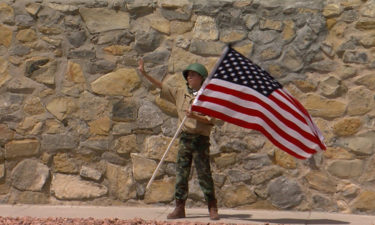 flag boy Adam Navar